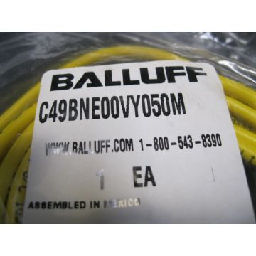 BALLUFF C49-BNE-00-VY-050M CONNECTOR RIGHT ANGLE ASSY