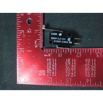 OMRON D2MV-1L2-1C4 Switch, 1A, 125VAC, 1A 30 VDC--not in original packaging
