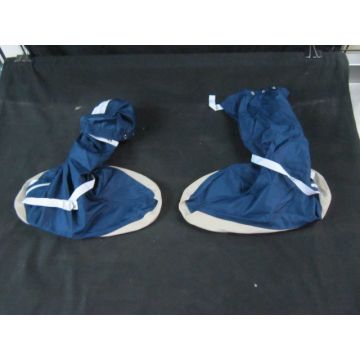Generic ShoecoverBottie Cleanroom PKG 88 pr Colors White Light Blue Navy Blue Various Sizes Pack o