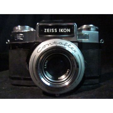 Zeiss Ikon Contaflex with 2850 lens 35mm Film Camera SYNCHRO-COMPUR-X