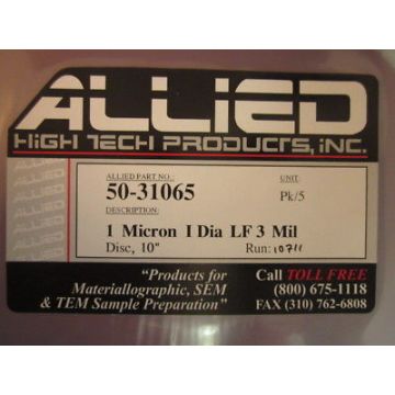 ALLIED HIGH TECH 50-31065 1 MICRON I DIA LF 3 MIL (PACK OF 5)