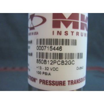 MKS INSTRUMENTS 850B12PCB2GC AMAT 1350-01210 Baratron Pressure Transducer