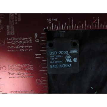 Omron D2D-2000 switch Door interlock model D2D pull-on-lock type 1mm contact gap screw mount Contact