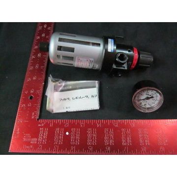 KOGANEI FR300-02 Regulator Filter, Maximum Pressure: 9.5kgf/cm^2, ADJ. Range: 0.