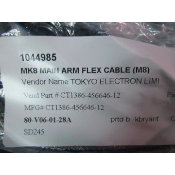 Tokyo Electron CT1386-456646-12 MK8 Main Arm Flex Cable (M8)