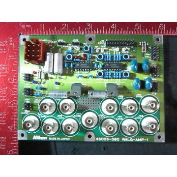 NIKON 4S005-060 PCB WALG-AMP-1 TYPE 4S005-60 18159
