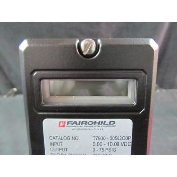 Fairchild T7900-00502O0P High Flow Microprocessor EP, I/P Pressure Transducer, 0