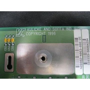 KULICKE & SOFFA 08002-4063-000-05 PCB, UPPER MACH INTFC 8020+;