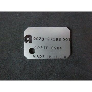 Applied Materials (AMAT) 0020-27193 Shield - Plenum Cap - 300MM Reflexion