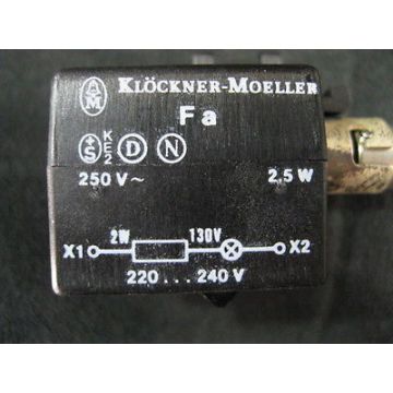 KLOCKNER-MOELLER L21GN1FA KLOCKNER-MOELLER GREEN INDICATOR LAMP