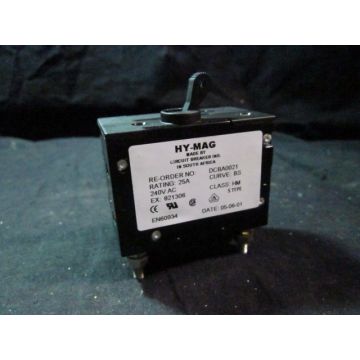 HY-MAG Circuit Breaker IND DCBA0021 Circuit Breaker 25A 250V AC Class HM S Type