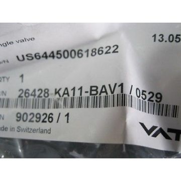 VAT 26428-KA11-BAV1/0529 HV ANGLE VALVE