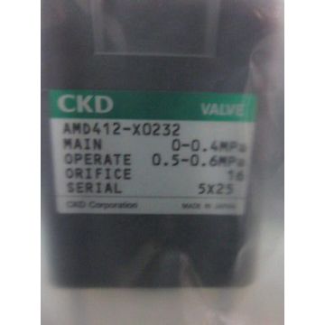 CKD AMD412-X0232 VALVE Teflon, AIR OPERATE