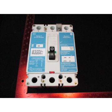 CUTLER-HAMMER ED3125 Circuit Breaker 125A Series C 240V 10kA 3A16275G78