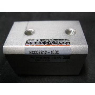 SMC NCDQ2B12-10DC CYLINDER, 12X10MM COMPACT W/0 SWITCHES