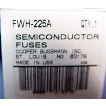 COOPER FWH-225A SEMICONDUCTOR FUSE 225A 500V ACDC