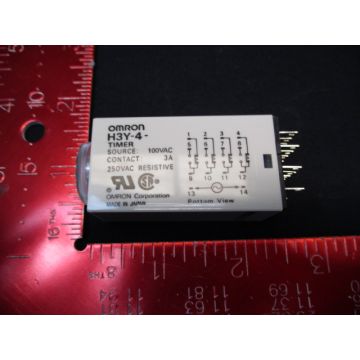 Omron H3Y-4-5S-AC100V RELAY, TIMER