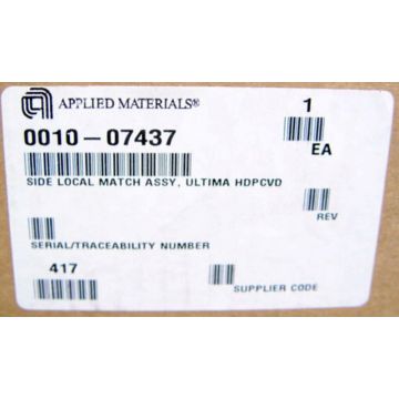 AMAT 0010-07437 SIDE LOCAL MATCH ASSY ULTIMA HDPCVD