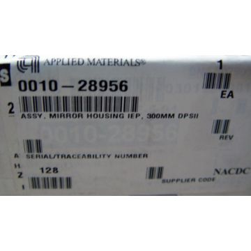 Applied Materials AMAT 0010-28956 ASSY MIRROR HOUSING IEP 300MM DPSII