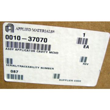 Applied Materials AMAT 0010-37070 ASSY APPLICATOR CAVITY MCVD