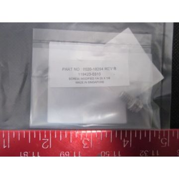 Applied Materials AMAT 0020-18294 SCREW MODIFIED 14-20X 37119423-0310