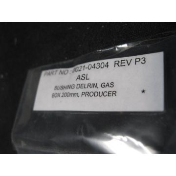 Applied Materials AMAT 0021-04304 BUSHING DELRIN GAS BOX 200MM PRODUCER