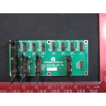 Applied Materials AMAT 0100-20049 Heat Exchange Distribution WPCB Assembly