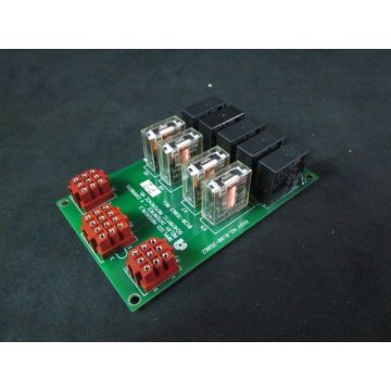 Applied Materials AMAT 0100-35062 PCB Assembly Relay Interface 4 Chambers
