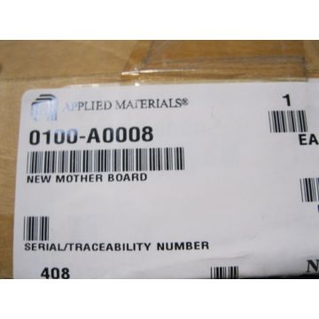 Applied Materials AMAT 0100-A0008 NEW MOTHER BOARD