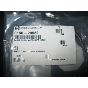 Applied Materials AMAT 0150-20522 CABLE ASSY MATCHLIFT INTLK