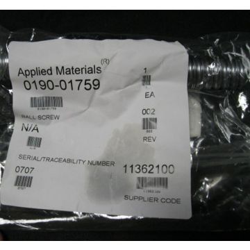 Applied Materials AMAT 0190-01759 BALL SCREW AND NUT