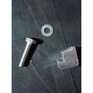 Applied Materials AMAT 0690-01563 Clamp Flange SGL-CLAW NW100 AL M8-HEX Bolt and Washer SST