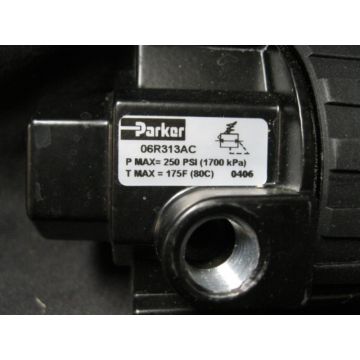 PARKER 06R313AC REGULATOR 5-105 PSI