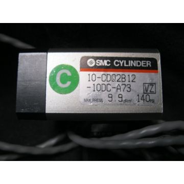 SMC 10-CDQ2B12-10DC-A73 CYLINDER 1X38 DBL ACT HSG M