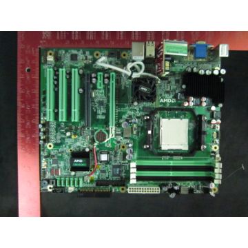 AMD 109-B27710-00C MOTHERBOARD 4 DIMM SLOT 2 PCIe 16X 1 PCIe X1 3 PCI SLOTS 6 SATA PORTS FLOPPY CONN