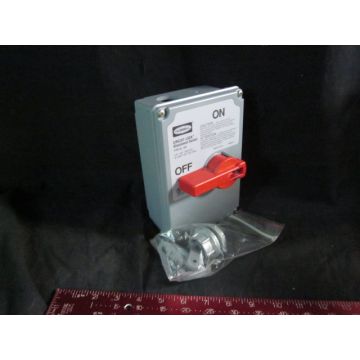 Mega Fluid Systems 121-25065-000 DISCONNECT SWITCH CIRCUIT-LOCK TYPE 4X 12K 30A 600VAC MAX UNFUSED