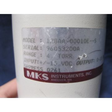 MKS INSTRUMENTS 128AA-00010E BARATRON 4T 12VCO 15P 100C-RE