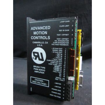 Advanced Motion Controls 12A8E Servo Drive Brush Amplifier Type PWM