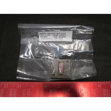 AXCELIS 1550-0017-0001 AXCELIS PLATE UPPER FOR SOURCE ARC CHAMBER NV6200