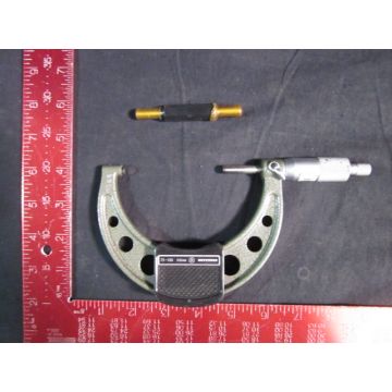 Applied Materials AMAT 16916 75-100 001mm Outside Micrometer Non-Rotating Spindle Type