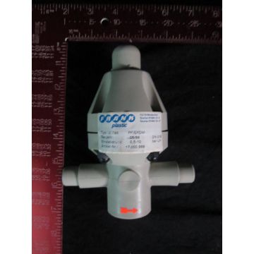 FRANK PLASTIC 17000999 Pressure regulator 05-10 V 786 DN 15 pressure Set pressure 05-10 17000999