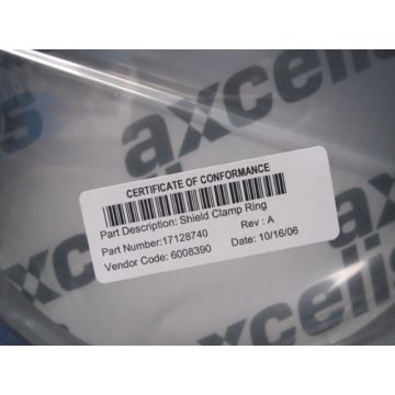 AXCELIS 17128740 SHIELD SLIDE CLAMP RING EAT