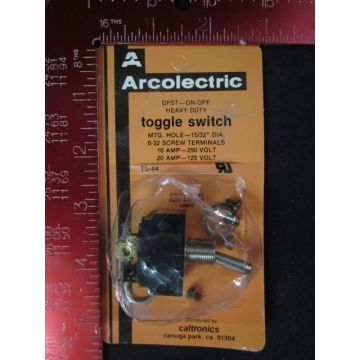 Arcolectric 189672 heavy duty Toggle Switch