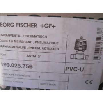 Georg Fischer 199025-756 GEORG FISCHER VALVE DIAPHRAM PNEUM ACTUATED 2 GF