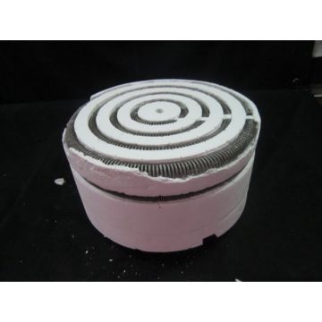 Western Industrial Ceramics 2008403-001 Heater Pedestal CVD- Damaged insulation new element