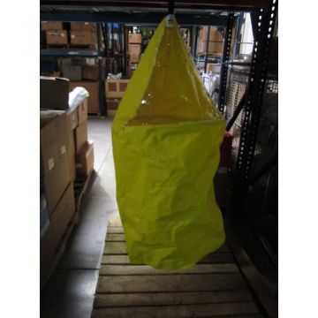 LAB SAFETY SUPPLY 20898 Fit Test Tent 42 inches high 22 inches wide