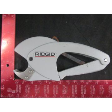 ENTEGRIS 213-42 RIDGID MODEL NO 138 PLASTIC PIPE CUTTER 18-15 OD 3-38MM SHEAR WITH TAPPED HOLES