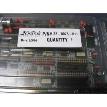 Ontrak 22-0075-011 PCB MEMORY GESPAC