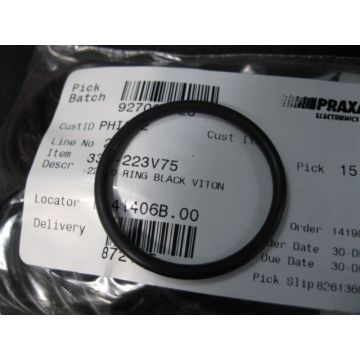 PRAXAIR 223V75 O-RING 223 BLACK VITON - 4 Pack