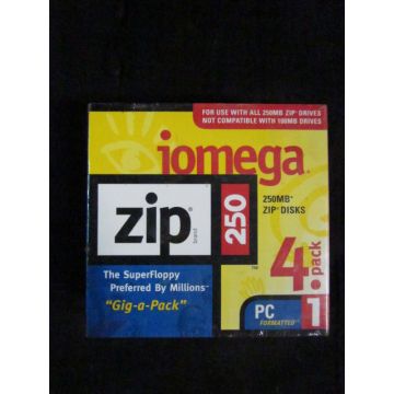 iomega 250mb Zip Disk Zip Disks SuperFloppy 250mb Pkg 4